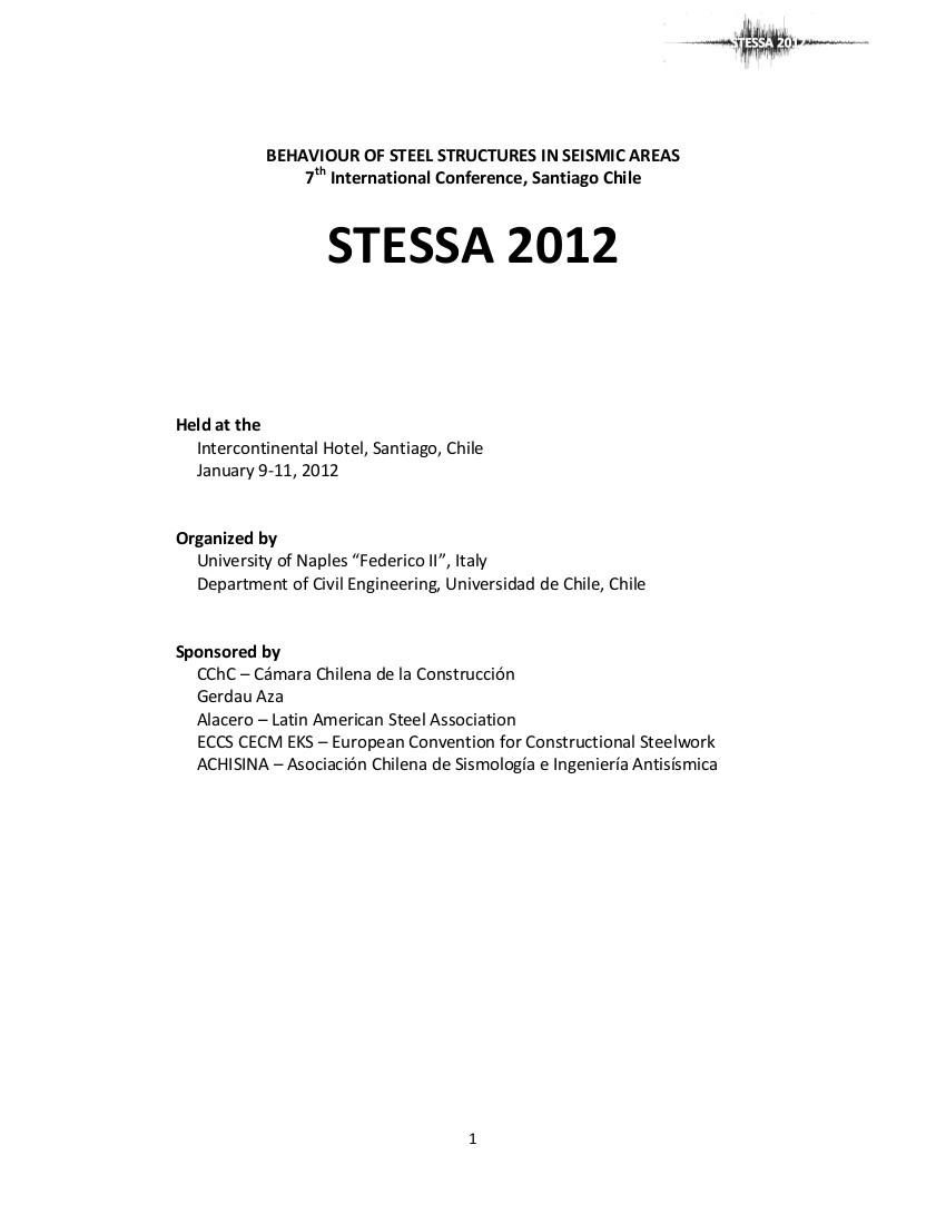 STESSA 2012